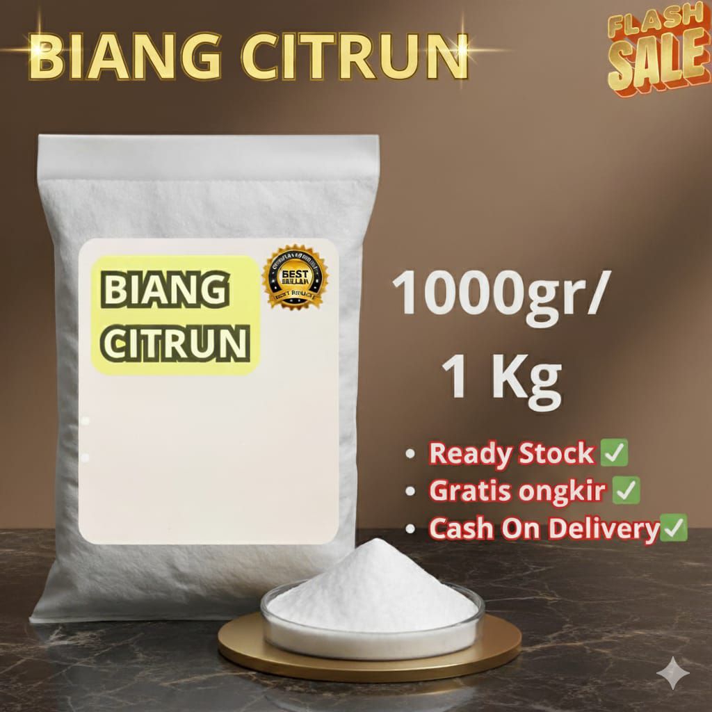 Citrun 1kg Biang pembersih Serbaguna