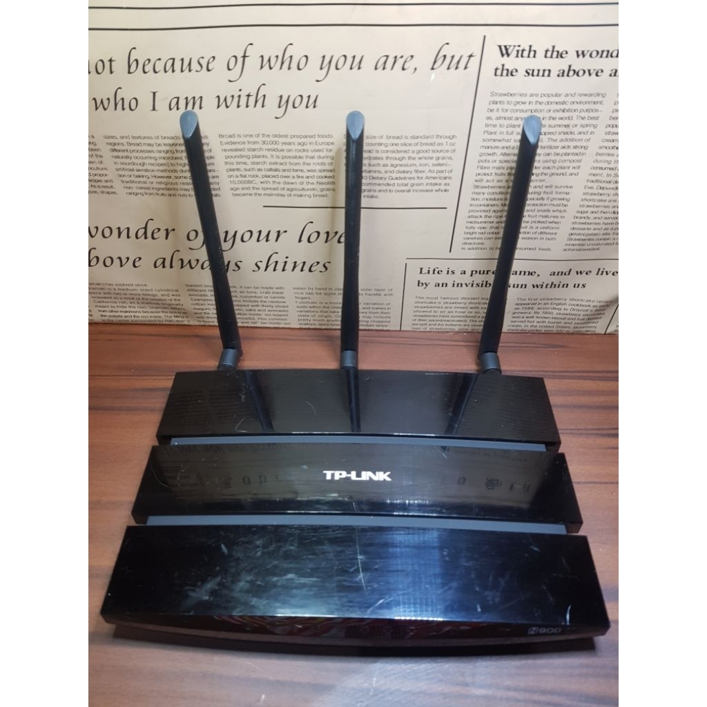 ROUTER TP-LINK TL-WDR4900 DUAL BAND GIGABIT TESS NORMAL UNIT+ADAPTOR
