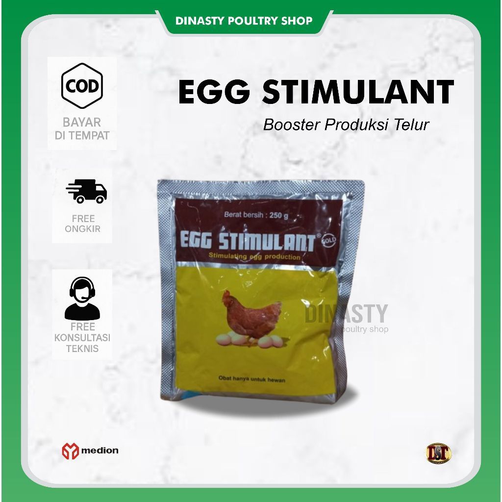 Egg Stimulant 250 gram vitamin pemacu produksi telur ayam - egg stimulant 250 gr antidefisiensi memb