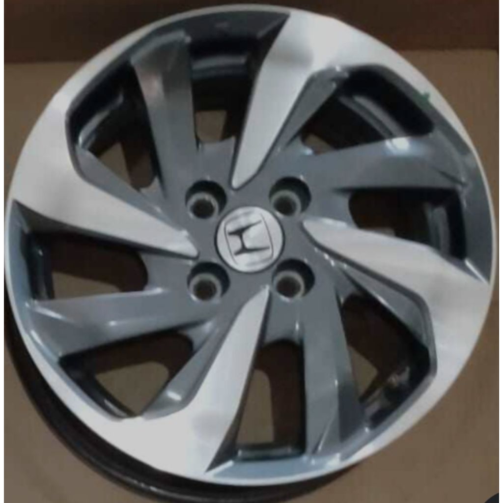 velg r15 pcd 100 ori honda mobilio enkei satuan serep