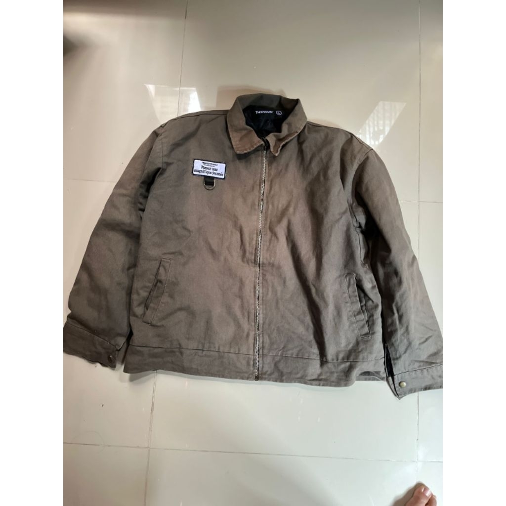 work jacket thanksinsomnia olive
