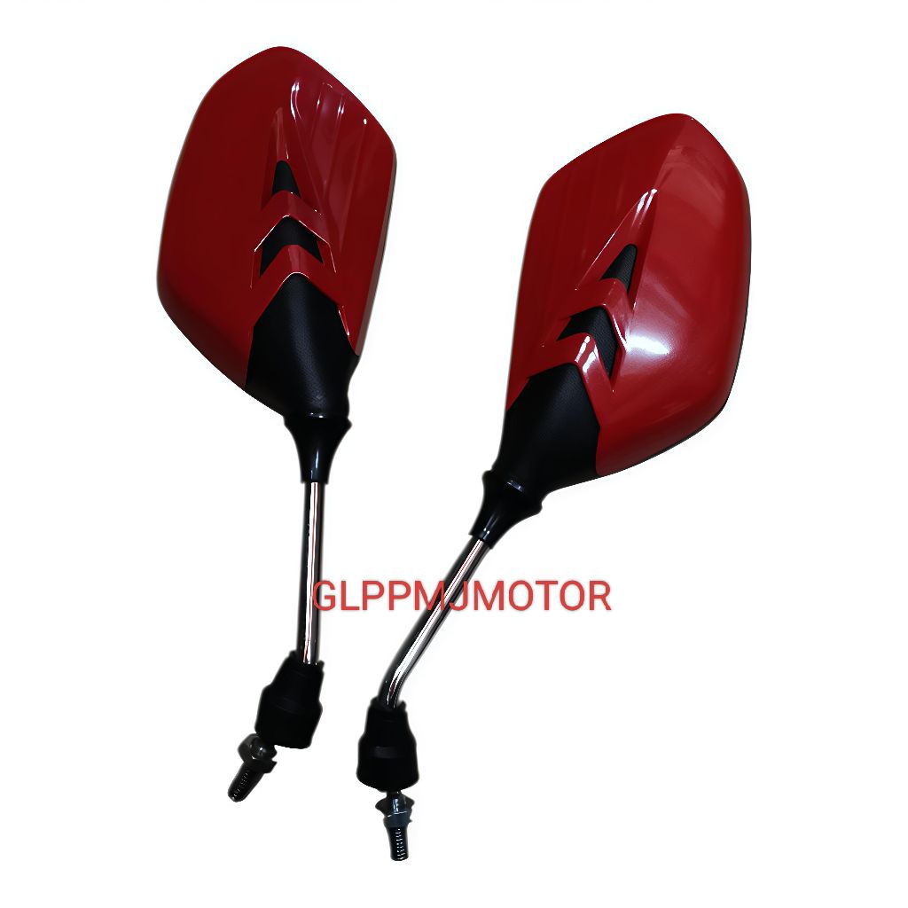 Spion Vario 110 125 150 160 Standar Merah Variasi Sepasang Untuk Semua Motor Smash Sogun 110 125 Sp 