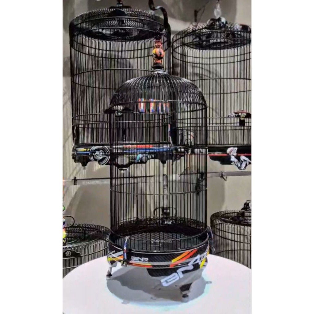 KANDANG SANGKAR LOVEBIRD BNR NEW DECAL PVC