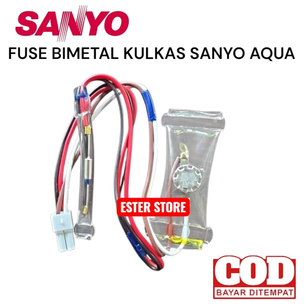 FUSE BIMETAL KULKAS SANYO BIMETAL DEFROST KULKAS SANYO HIGJ QUALITY