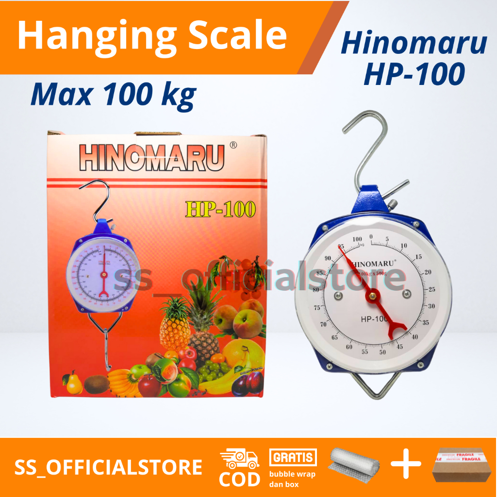 Timbangan Gantung / hanging Scale Hinomaru TP-100 Max 100kg