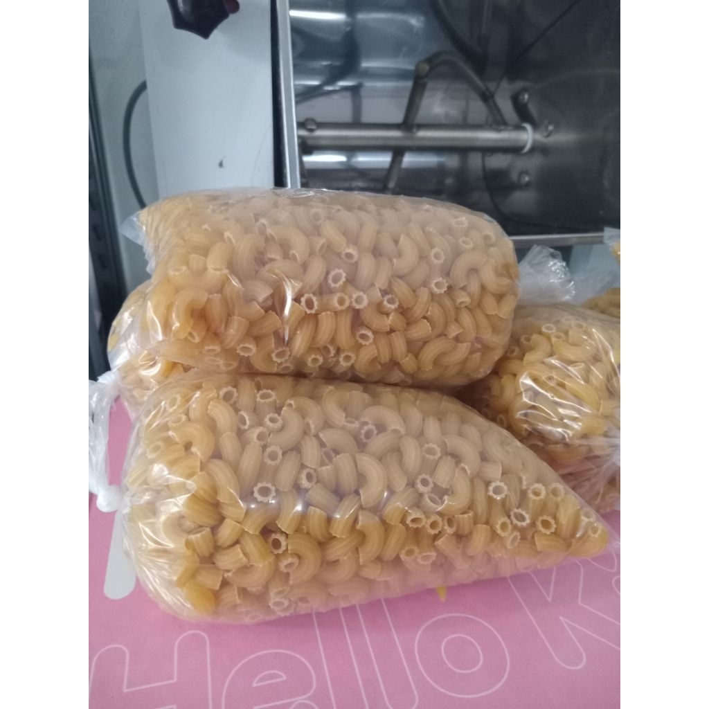 Macaroni Rebus mentah bahan maklor