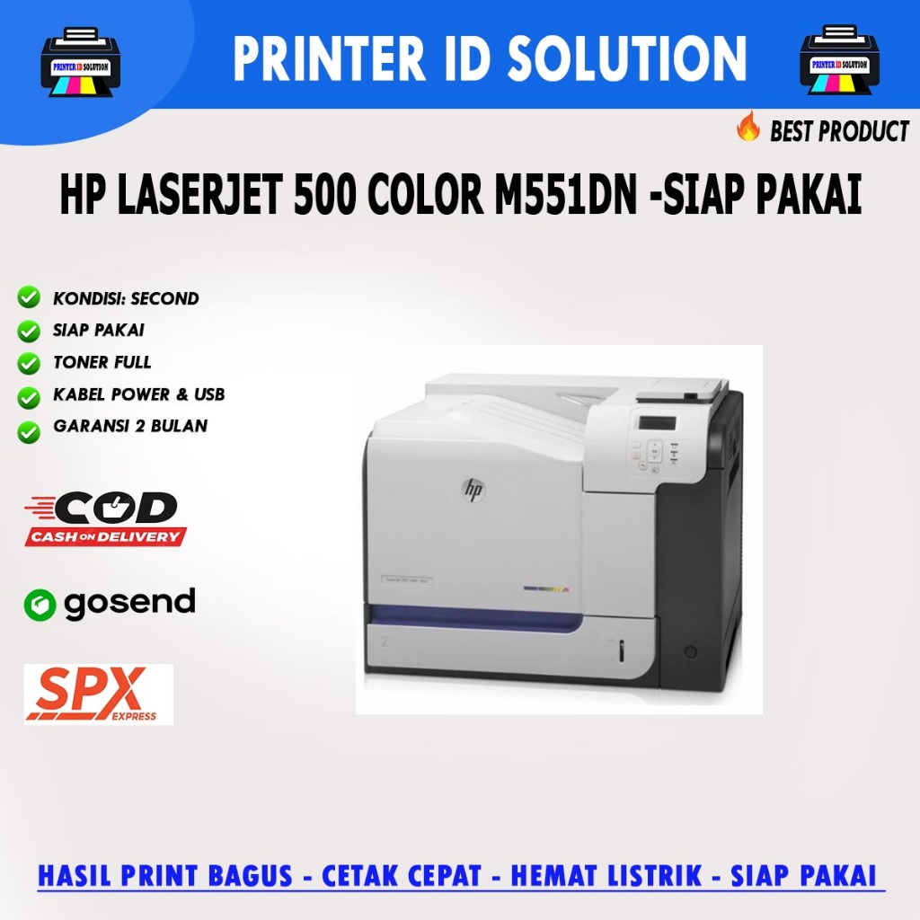 Printer HP LaserJet 500 color M551dn