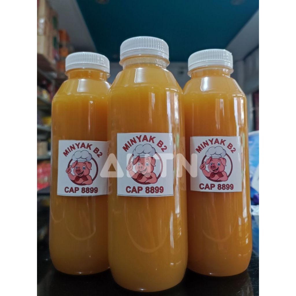 Minyak BABI Asli  ( luar kota pakai dus )/ Minyak Babi /minyak babi asli / pork oil / Minyak Babi mu