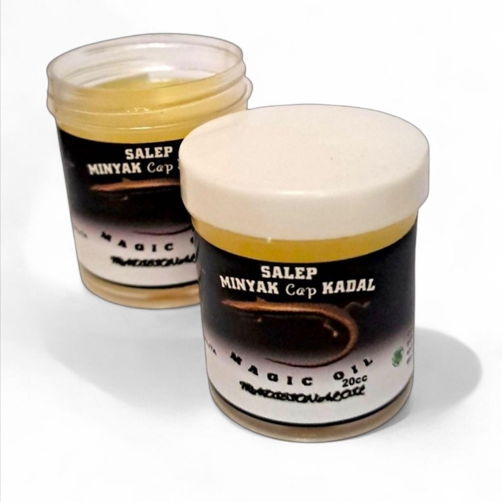 Obat Kulit Salep Minyak cap Kadal Mengobati Eksim Jerawat Panu Kudis Kurap Herpes Cacar Lutu air Luk