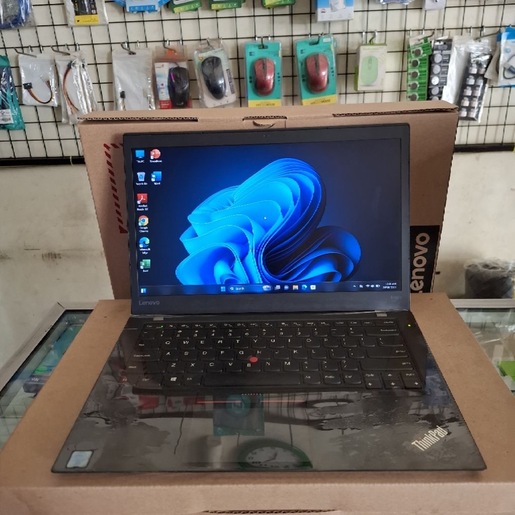 Laptop Lenovo Thinkpad T460s Intel Core i7 - 6600U 6Thn Ram 20GB Nvme 512GB Free Tas And Mouse