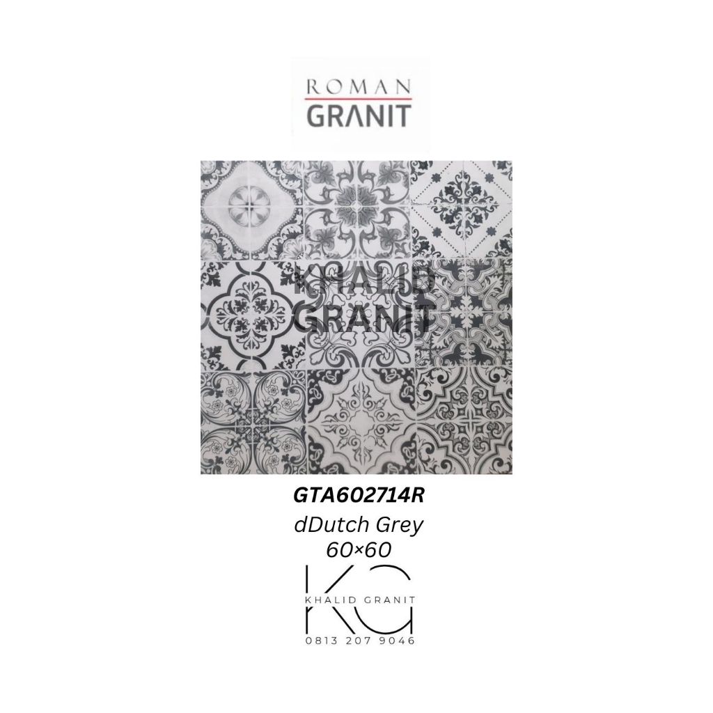 Roman Granit GTA602714R dDutch Grey 60x60