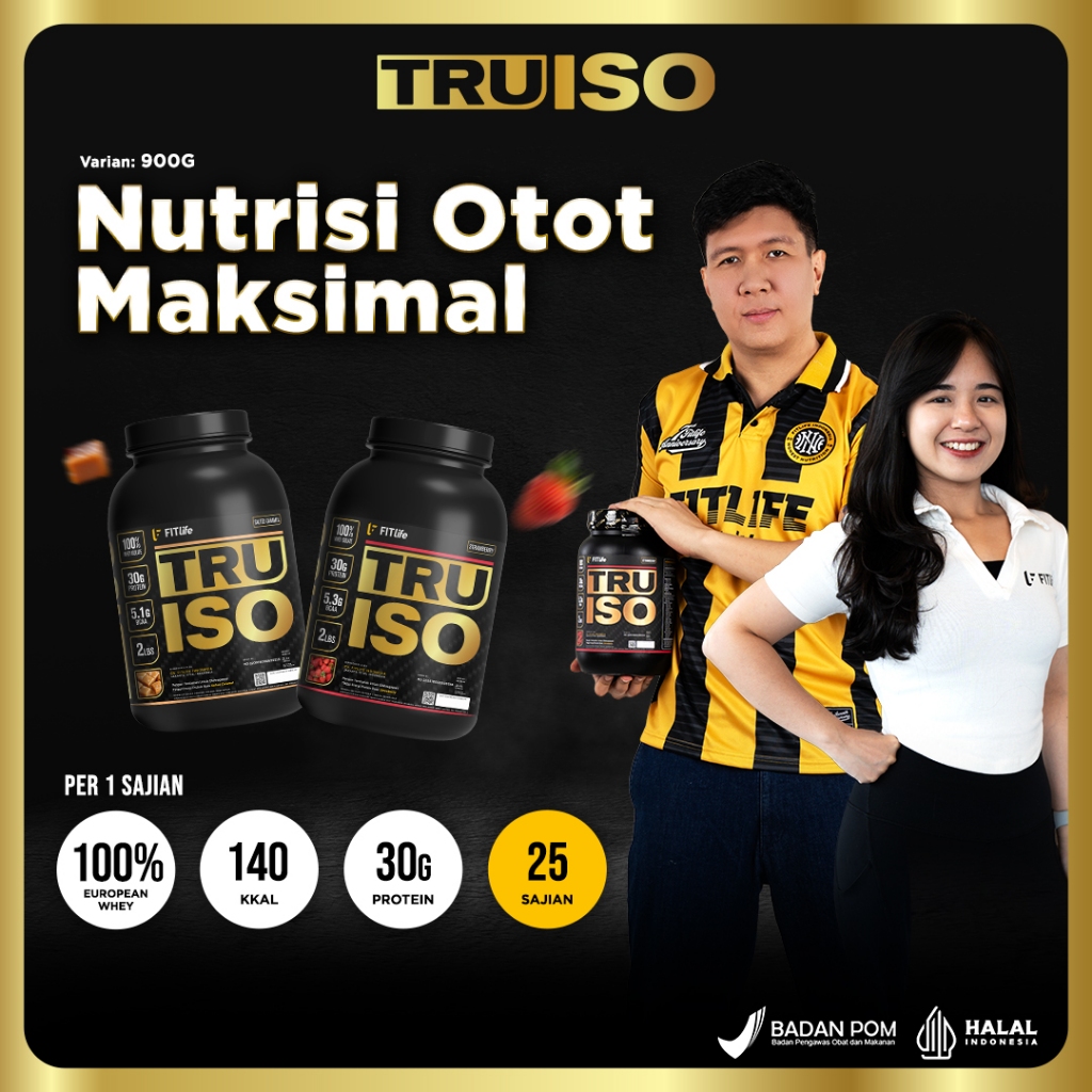 FITlife Truiso Whey Protein Isolate 2lbs/900gr (WPro Iso Upgraded)