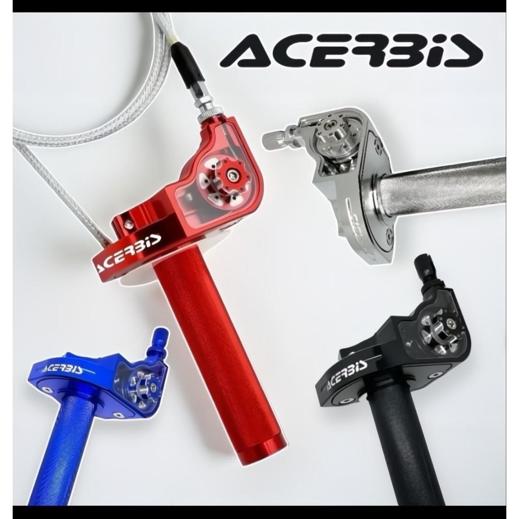 Gas spontan Acerbis full bearing pnp rx king rx spesial dan Universal motor