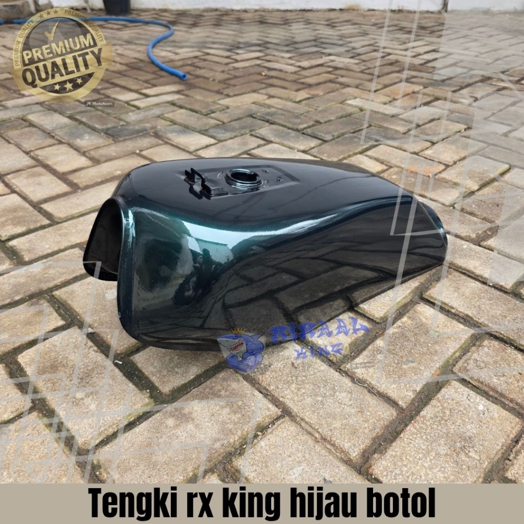 hanya tangki tengki rx king hijau botol
