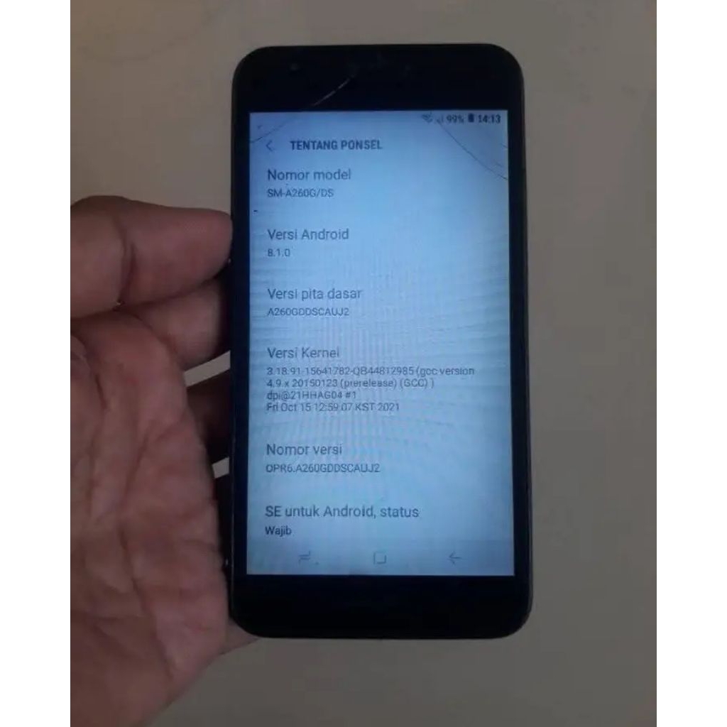 Samsung A2 core, miniis lcd