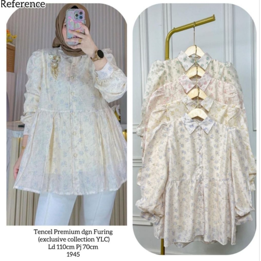 BLOUSE YLC ATASAN WANITA IMPORT PREMIUM /  BAHAN BERKUALITAS HARGA TERMURAH / ATASAN WANITA KEKINIAN