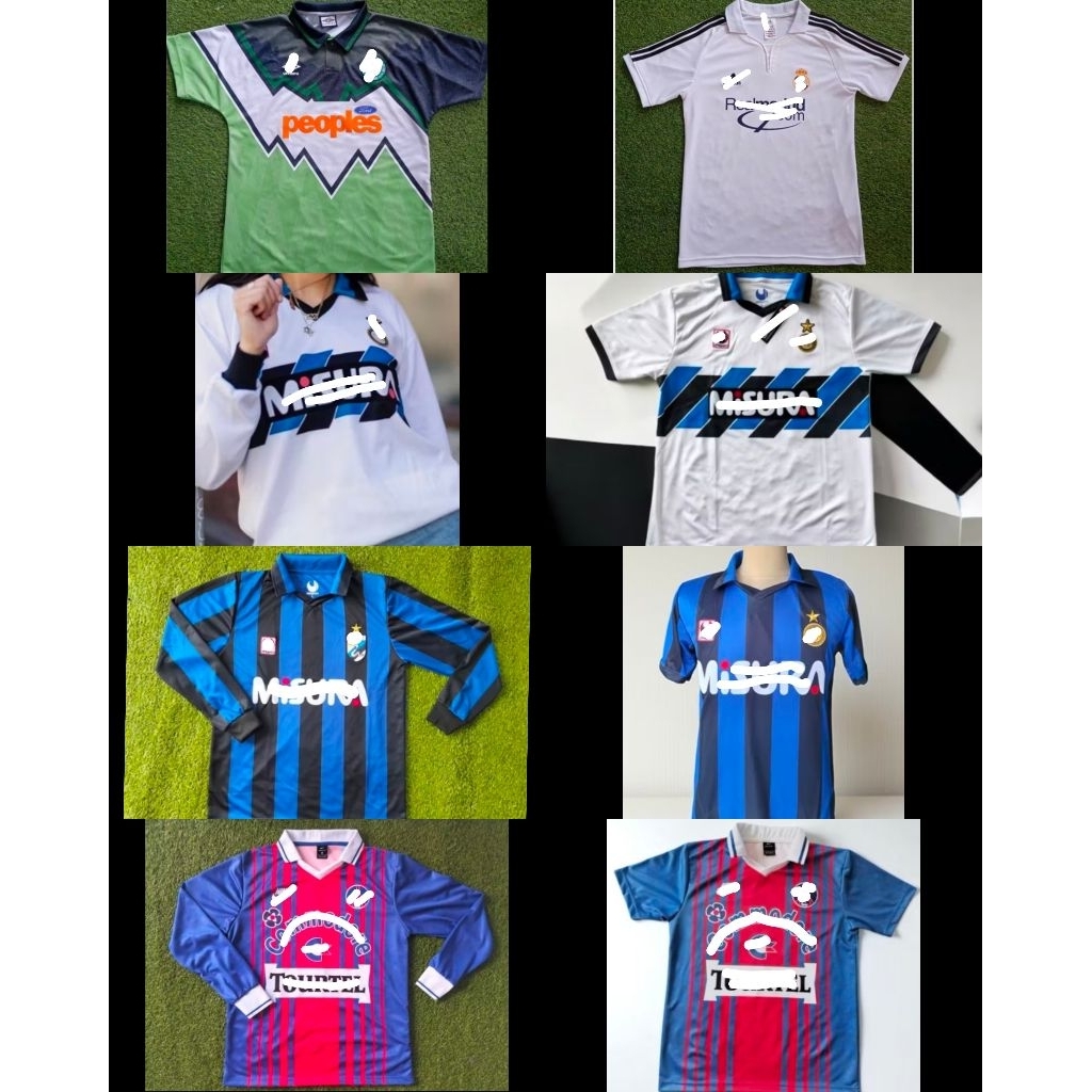 Jersey interr 1988 1989 home/Jersey inter 1990 1991 home away/jersey madritt 2001 home zidane/jersey