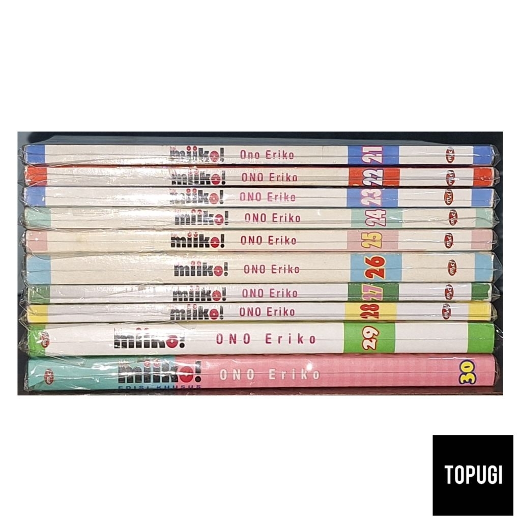 Komik Hai Miiko SET Vol. 21 22 23 24 25 26 27 28 29 30