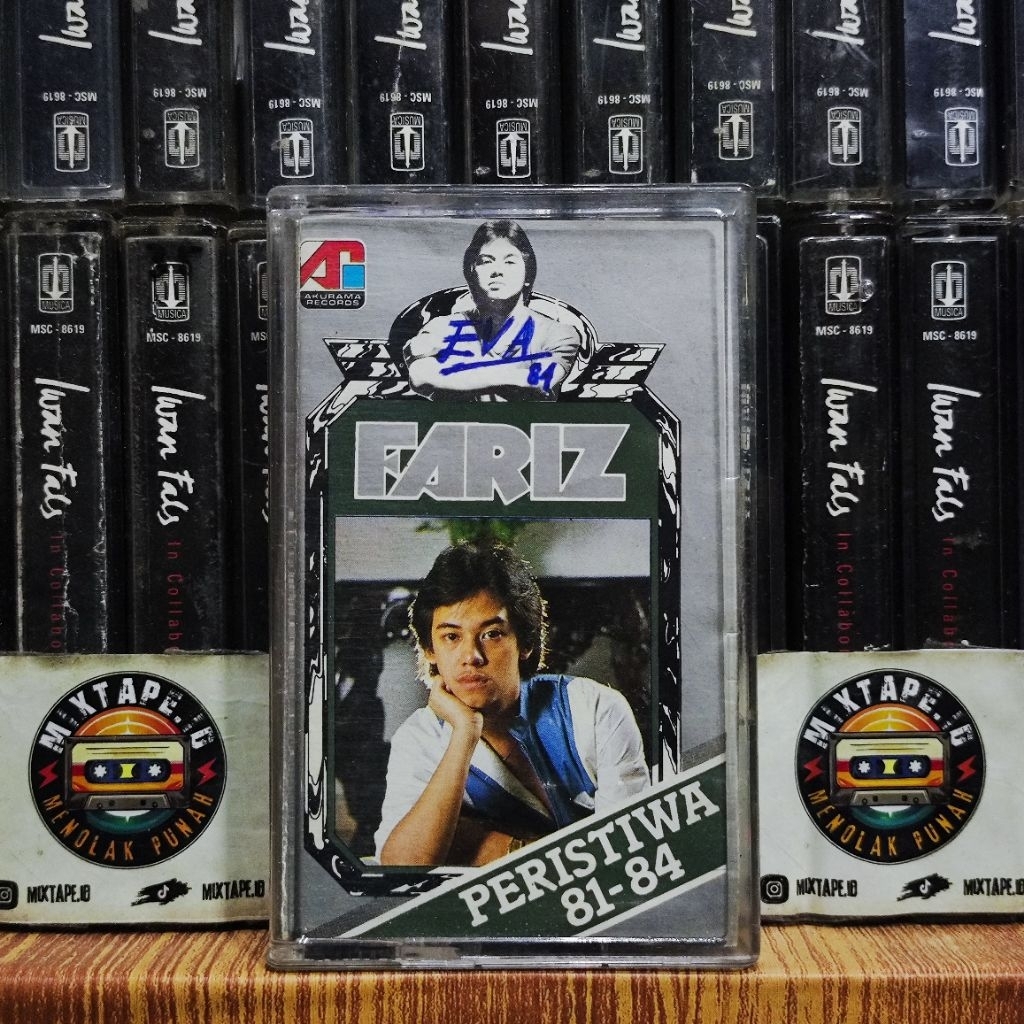 Kaset - Fariz RM - Peristiwa 81 - 84 - Radio Tape - Kaset Pita - Radio - Pemutar Kaset - Retro - Cla