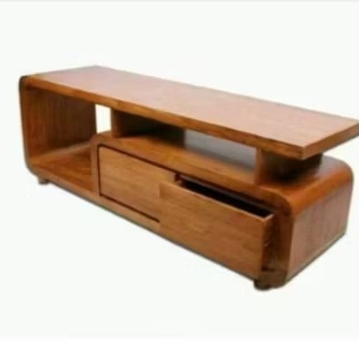 meja tv jati minimalis 150cm