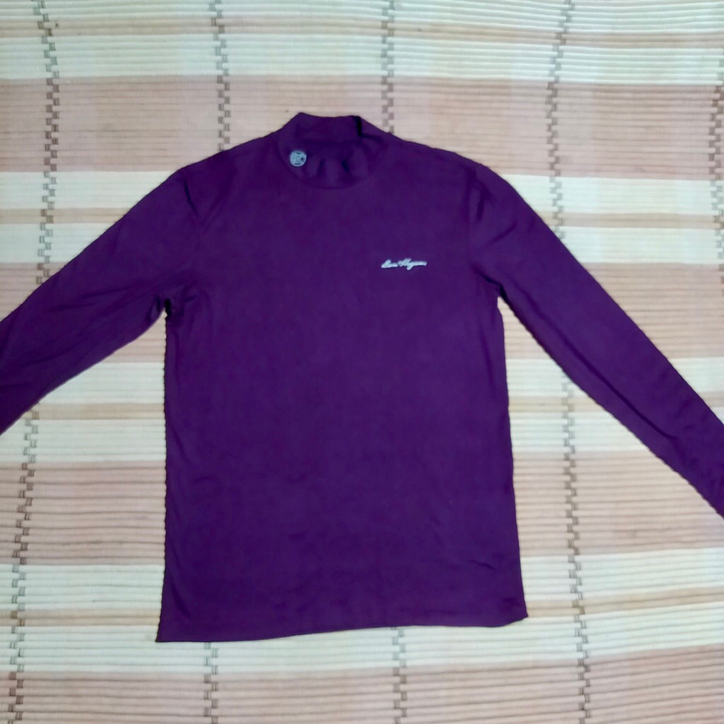 Kaos Baselayer BEN HOGAN GOLF Maroon Original Second / Preloved / Bekas