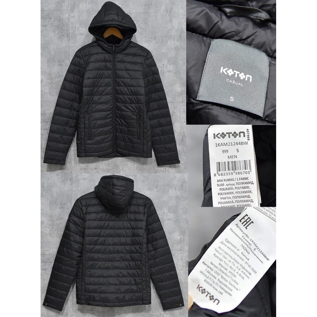JACKET BULU ANGSA KOTON AUSTRALIA SIZE FIT M  - DOWN JACKET m