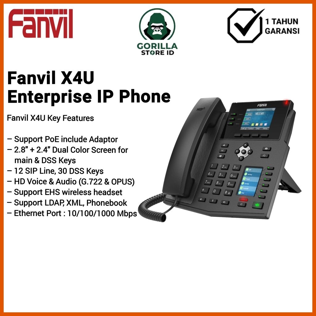 Fanvil X4U Enterprise IP Phone