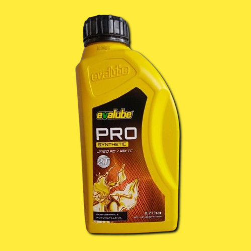 Oli Evalube 2T Pro 0.7L Oli Samping Evalube Pro 700ml 2T Oli Samping Motor 2 Tak Wangi