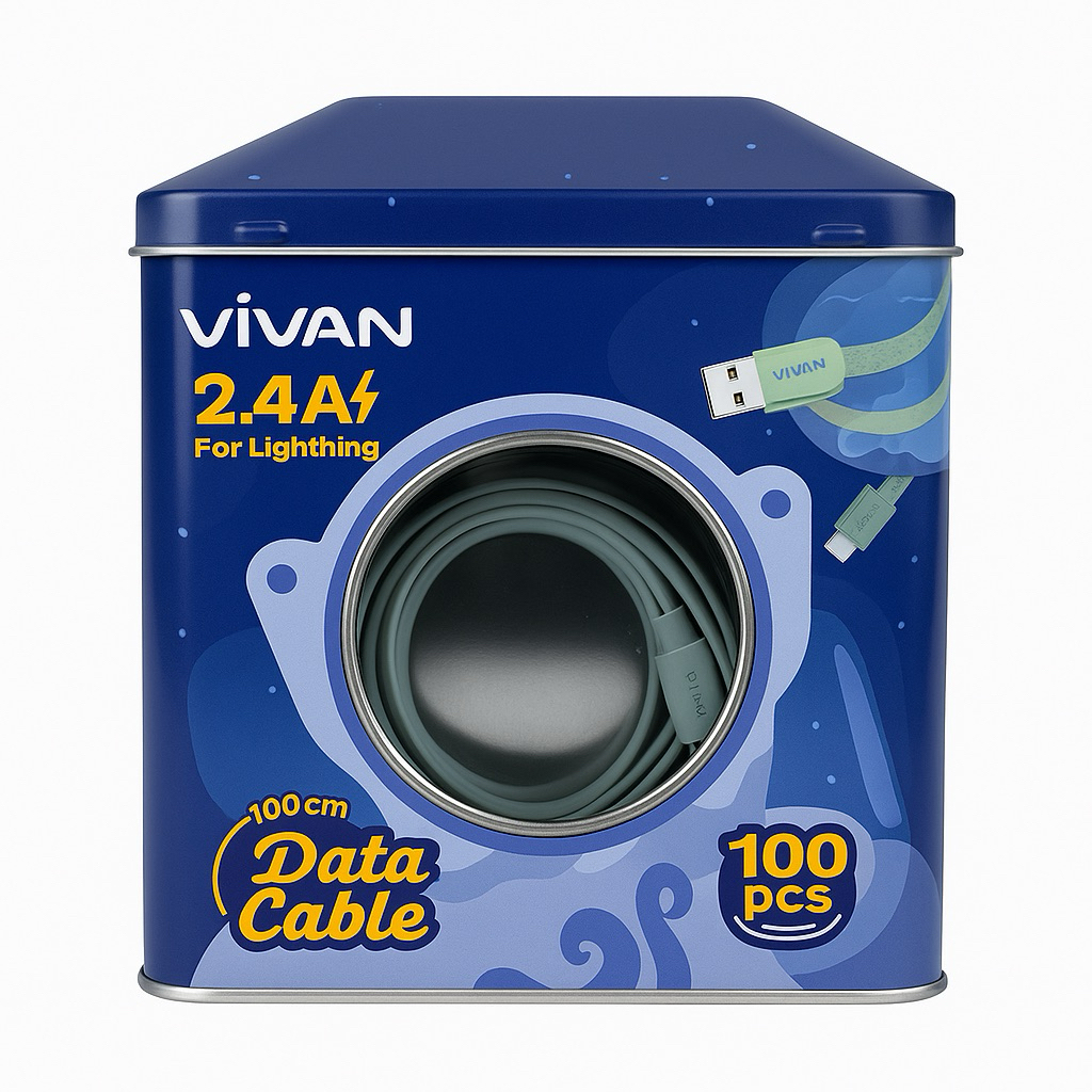 Toples kosong Kabel Data Vivan