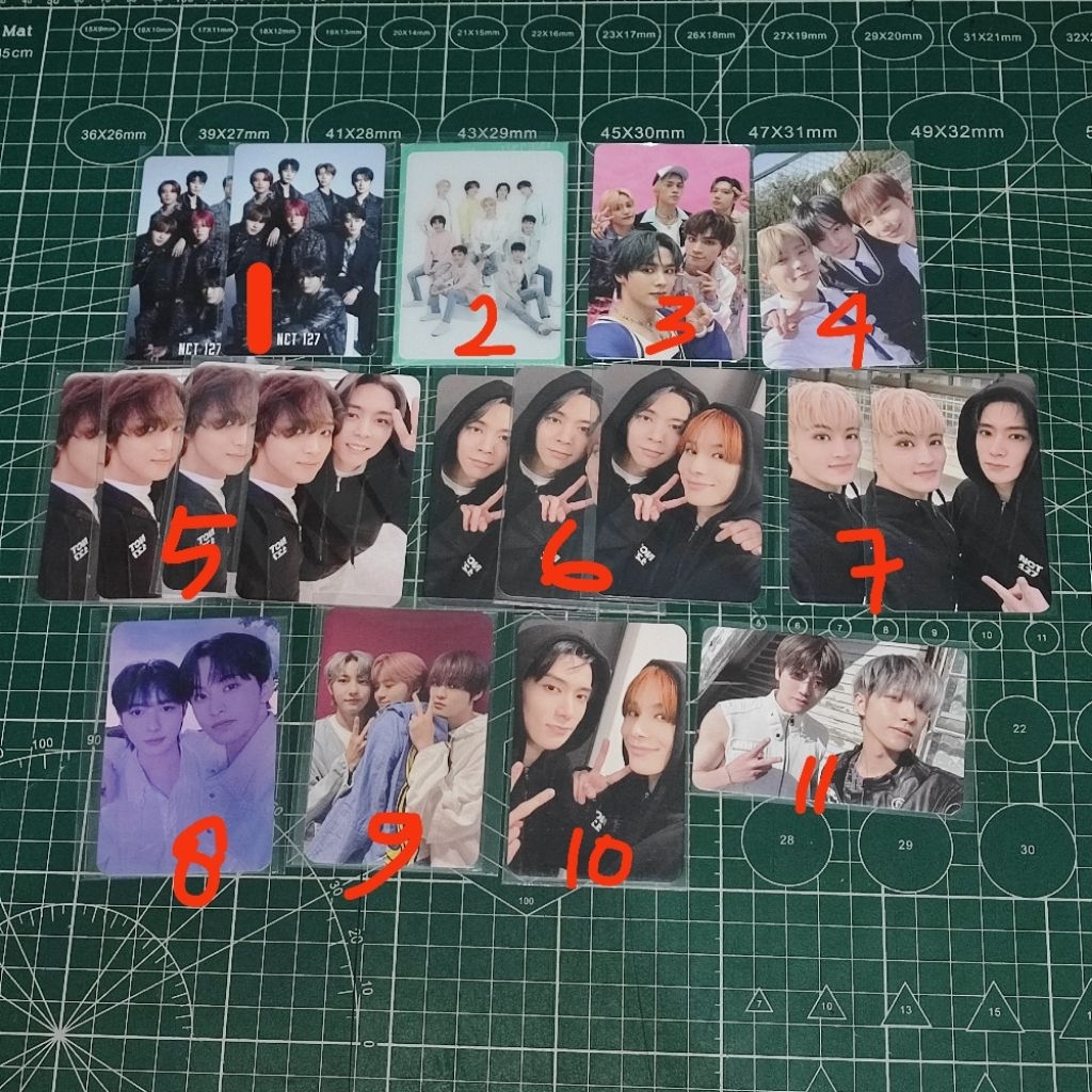 [CLEARANCE SALE] Official Photocard PC Group NCT127 Mumo Unit DJJ DOJAEJUNH WAYV NCT DREAM PT.2