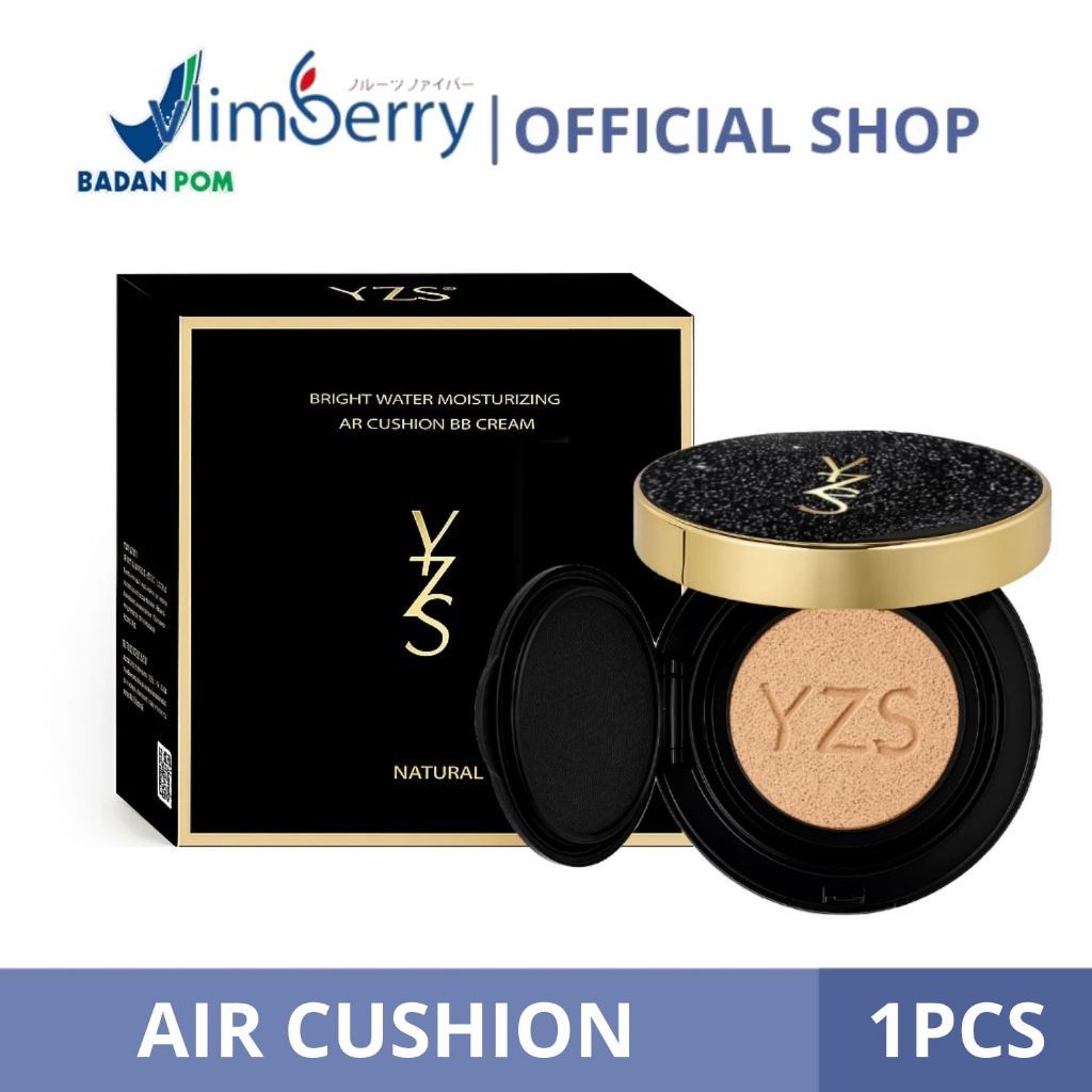 VLIMBERRY YZS Air Cushion Foundation BB Cream Waterproof BPOM Alas Bedak Cair Anti Air Tahan Lama