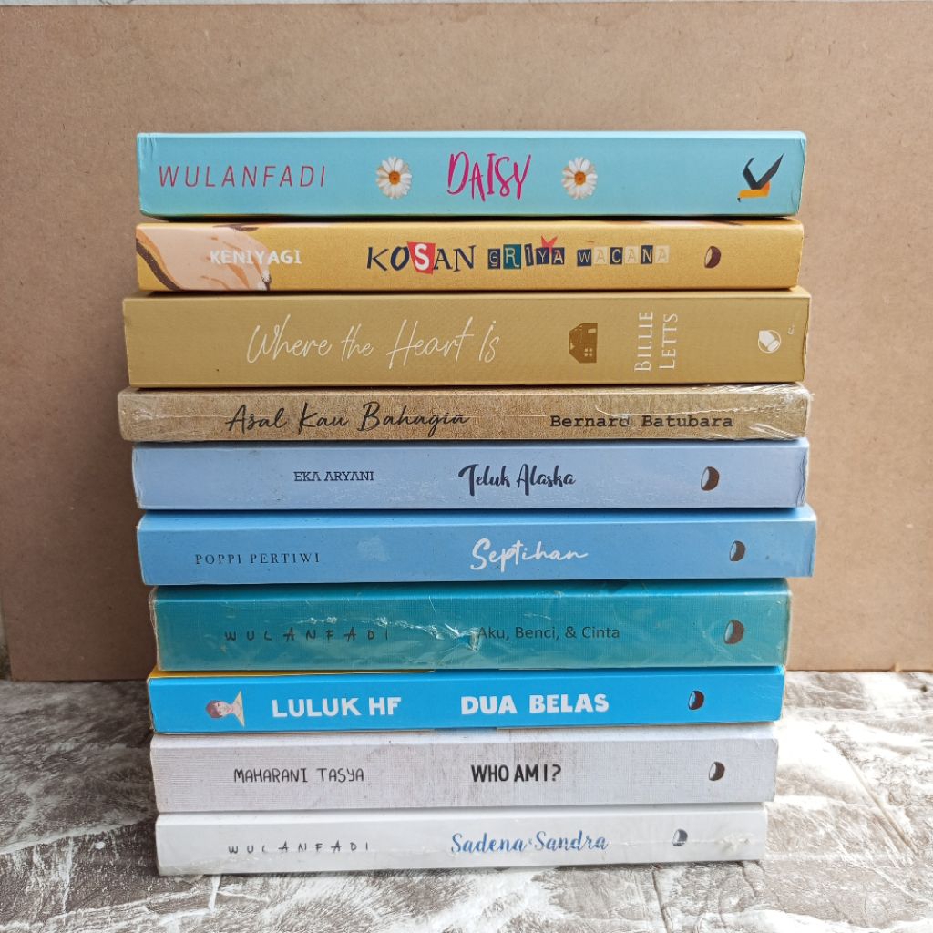 BUKU NOVEL WATTPAD ORIGINAL