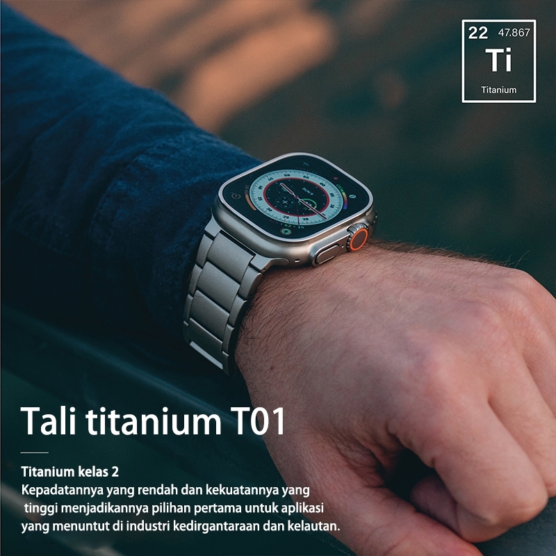 best deals [baru] samsung smartwatch s9 ultra2 strap stainless jam tangan smart watch pria jam