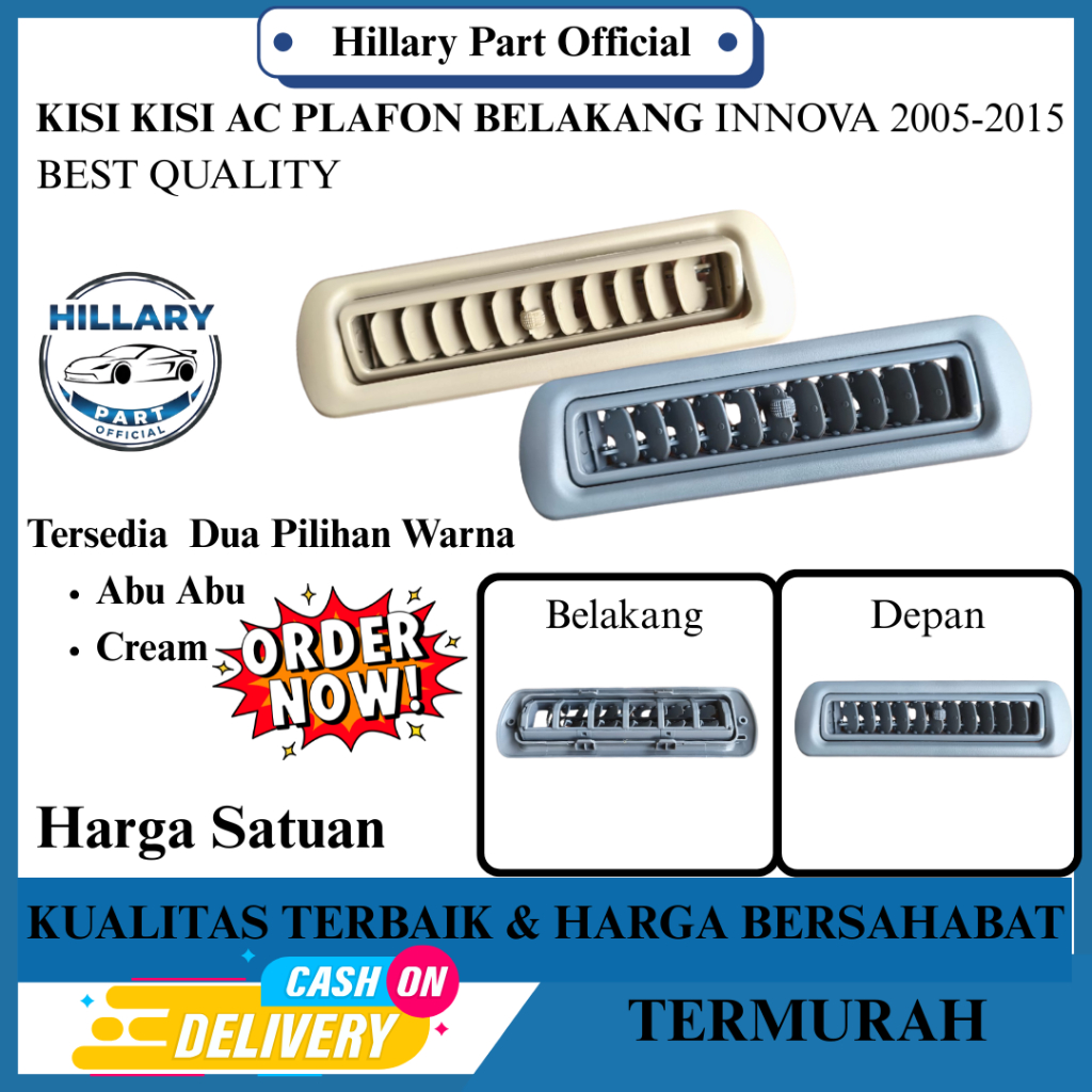 Kisi-Kisi Ac Plafon Belakang Innova 2005-2015