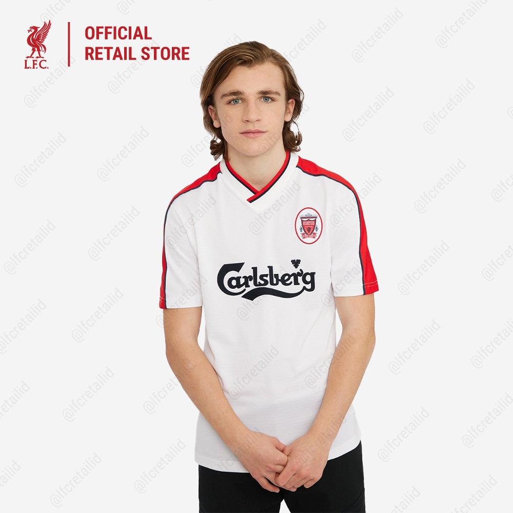 Liverpool FC 1998 - 1999 Away Shirt Men - Official LFC Jersey Original Pria