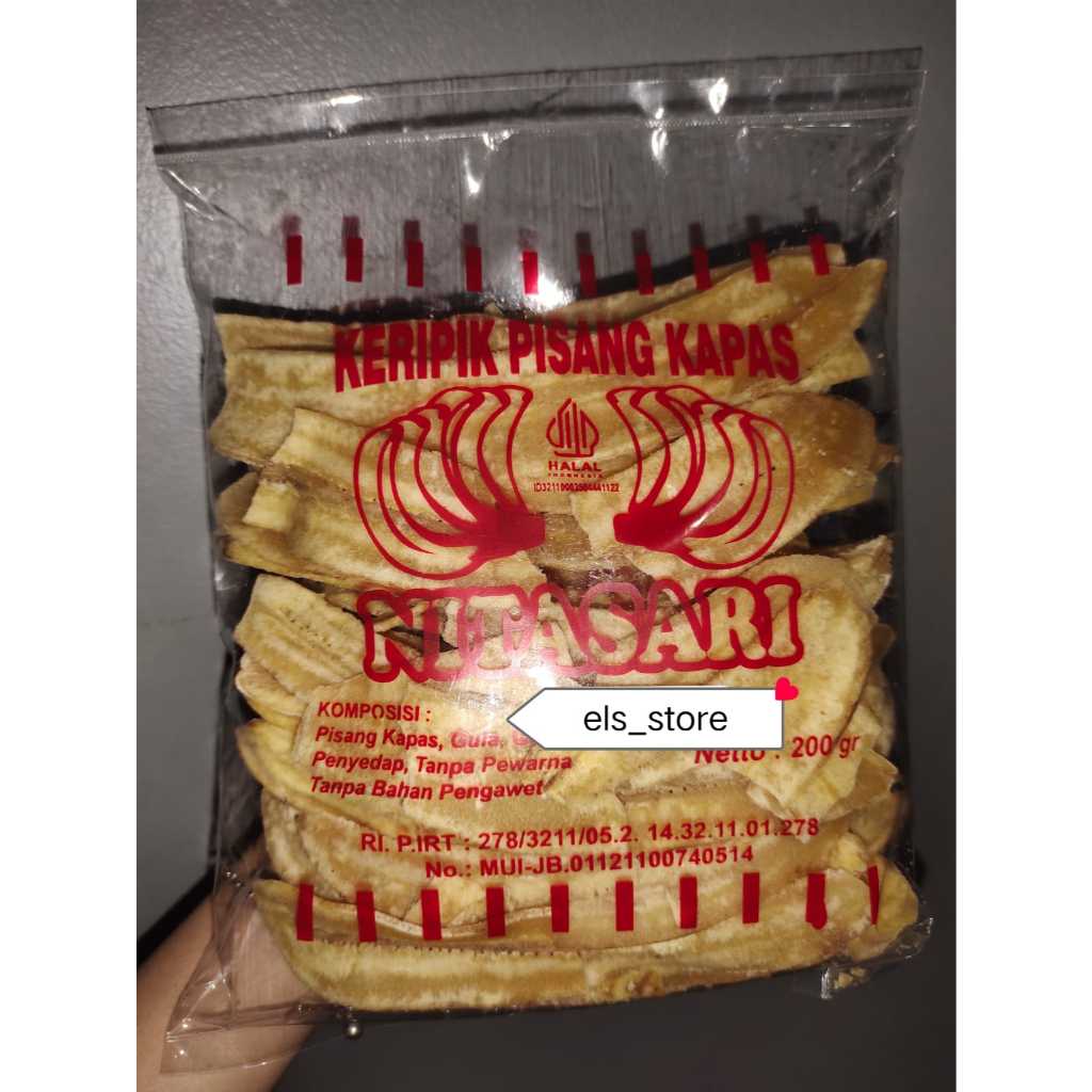 Keripik Pisang Nitasari