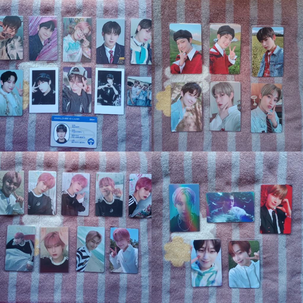 (PART 2) pc photocard sunoo enhypen bdo border day one hakanai soljack dd dimension dilemma hakanai 