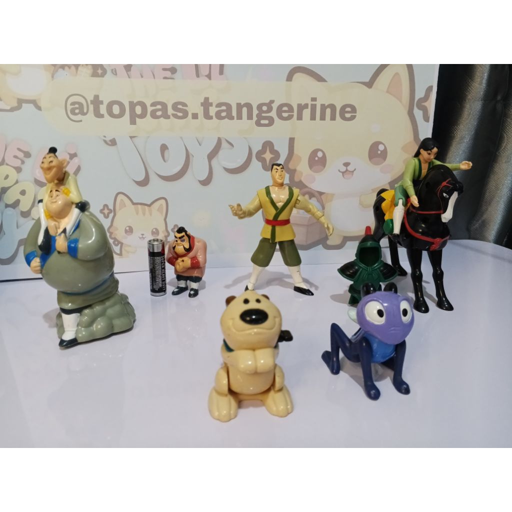 McD Happy Meal Mulan 1998