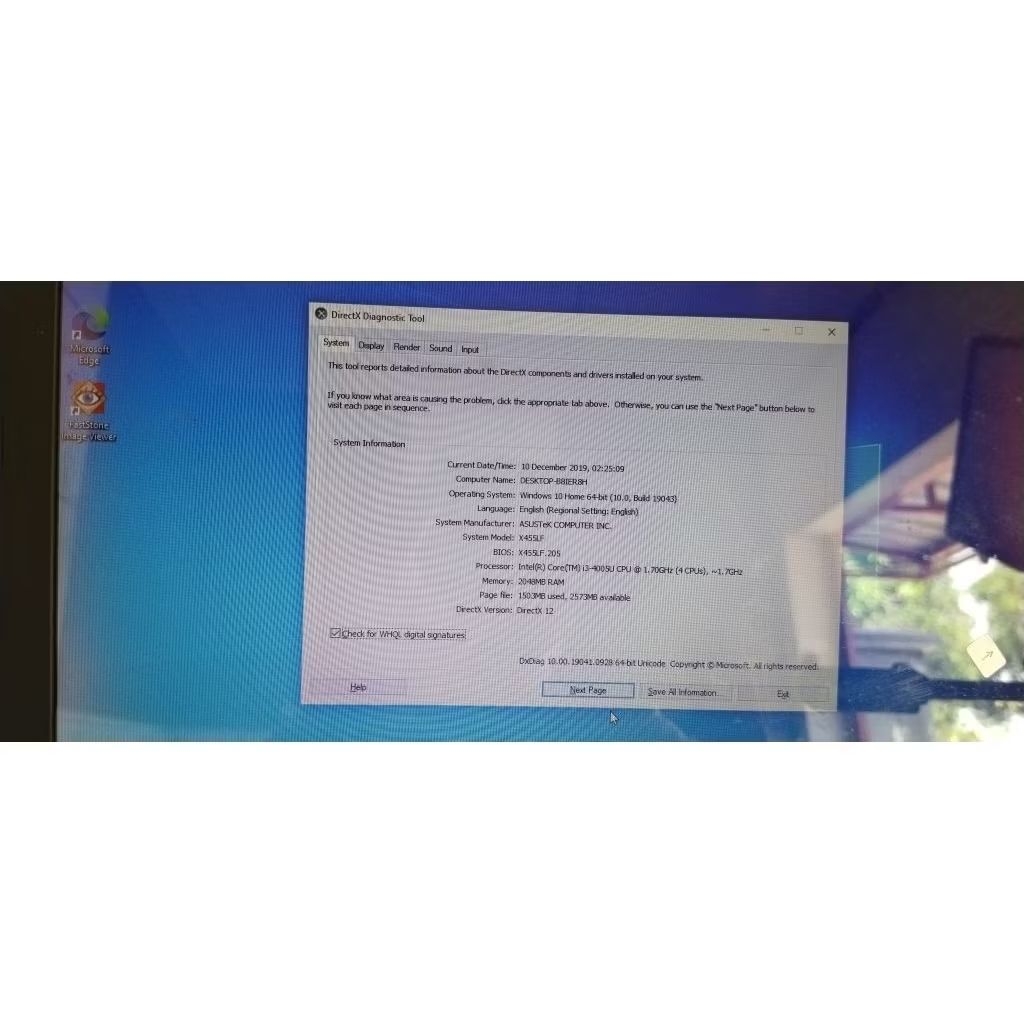 matherbod Asus X455LF core i3 4005 dual VGA Nvidia NVIDIA GT930M 30PIN