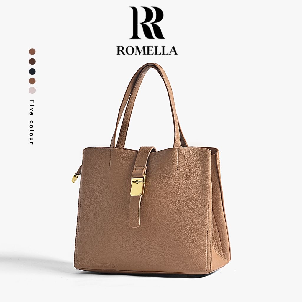 ROMELLA Classic Leather Bag Tas Fashion Mewah dan Stylish R061