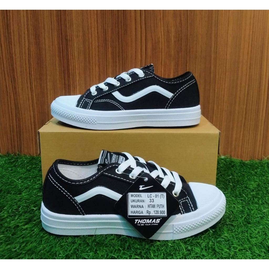 SEPATU THOMAS ANAK LC-01 SEPATU SEKOLAH ANAK SNEAKERS THOMAS