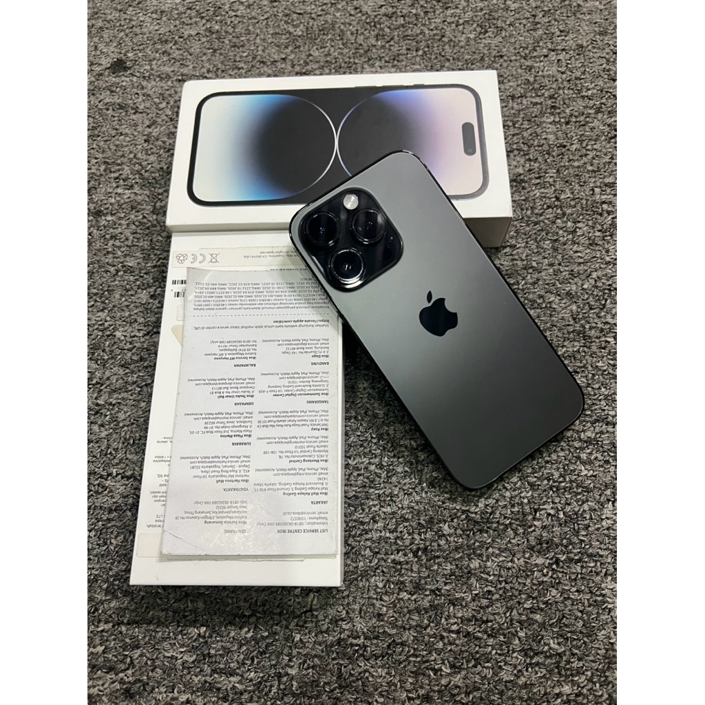 14 Pro 256gb ibox hitam