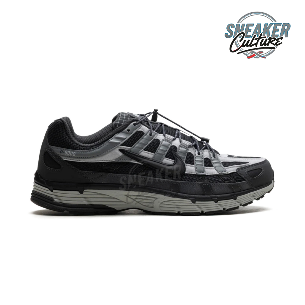 SneakerCulture. - Sepatu P6000 Anthracite Black Grey P 6000 Smoke Grey SneakersAuthentic