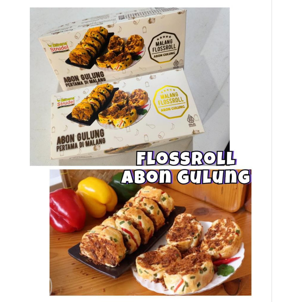 flossroll by banana strudel malang