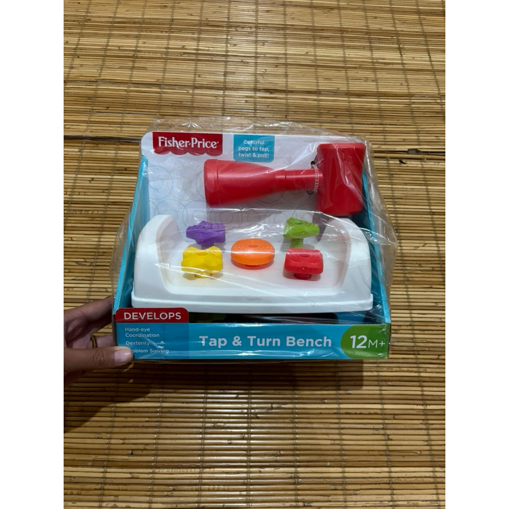 Mainan Fisher & Price Tap Turn Bench