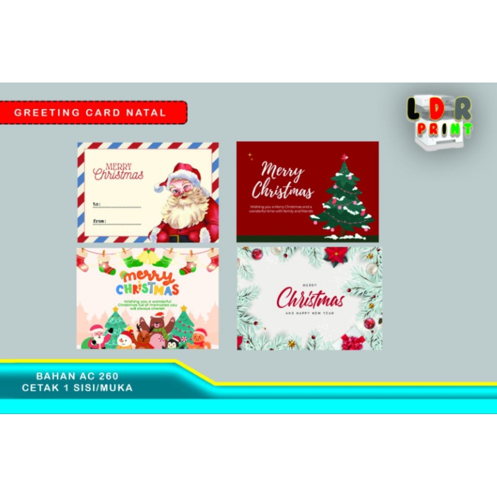 greeting card natal