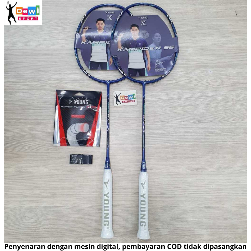 Raket Badminton YOUNG KAMPIOEN SS7/SS8/SS9 (KEVIN SANJAYA)