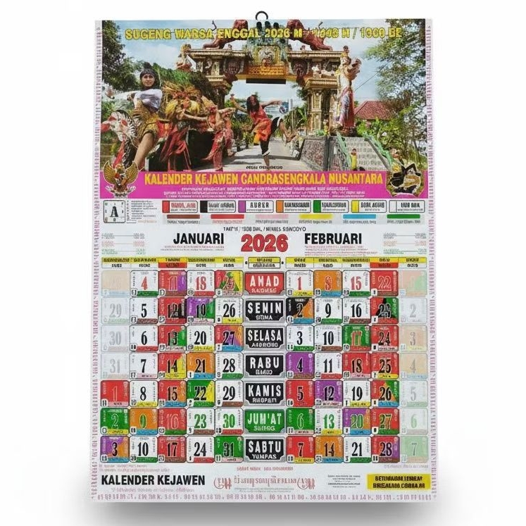 kalender jawa kejawen candrasengkala nusantara 2026