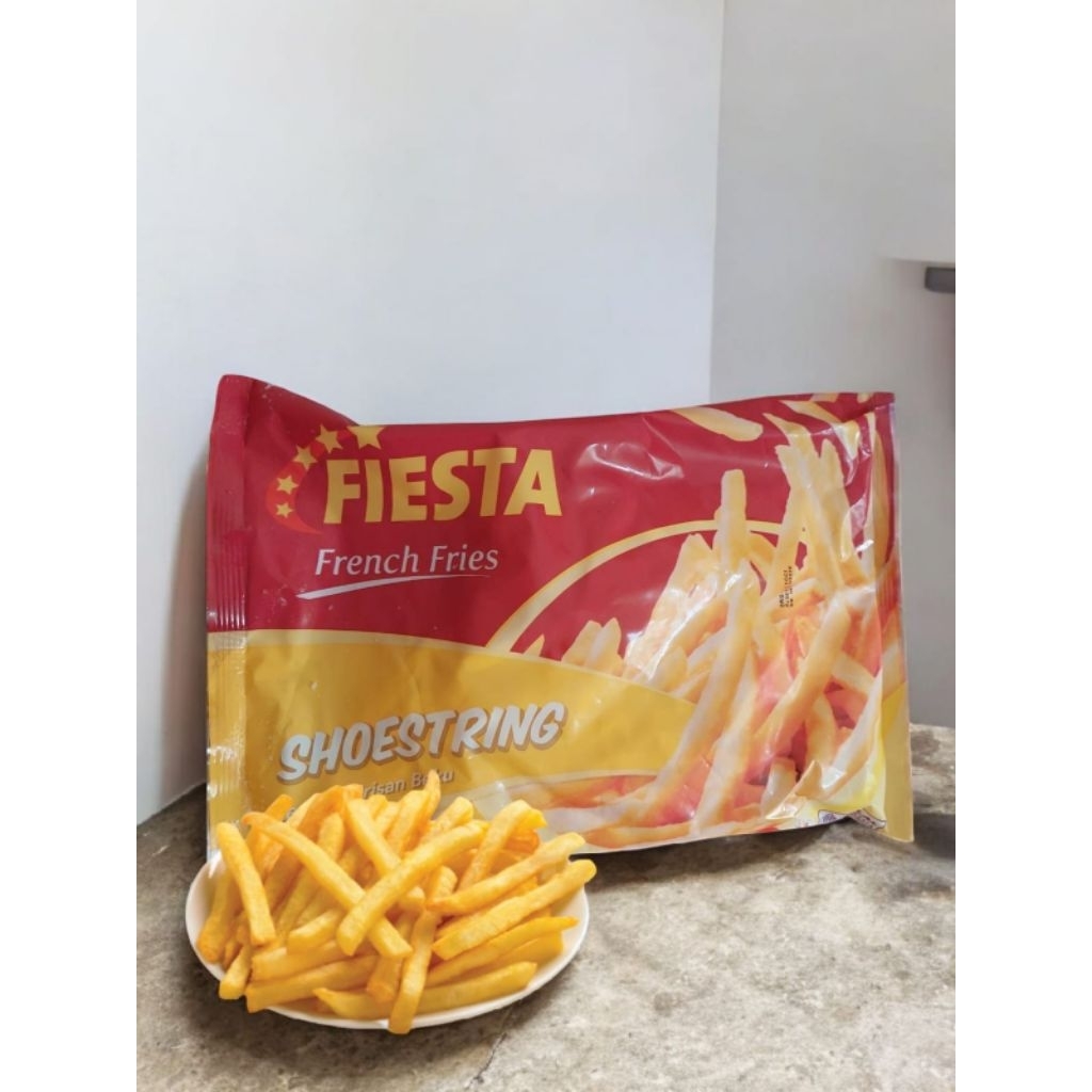Fiesta french fries soestring 500g | kentang fiesta | kentang soestring | fiesta soestring | Lucky f