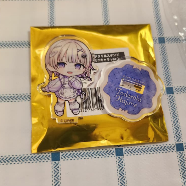 Hololive DEV_IS ReGloss Cho Verybar Todoroki Hajime Mini  Acyrilic Stand